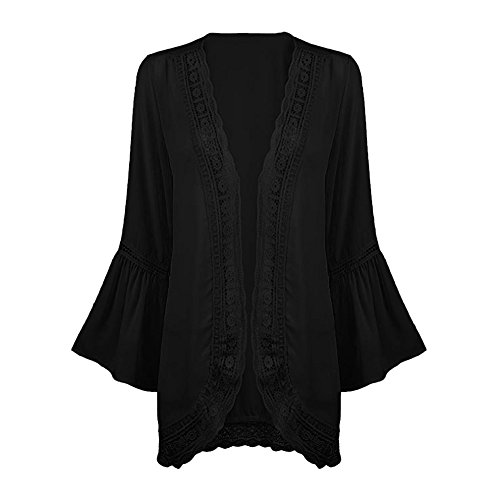 image for WUAI-Women WUAI Plus Size Cardigans for Women,Casual Loose Kimono Card