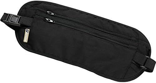 TRANVERS Breathable Under-clothes Safe Travel Money Belt Hidden Waist Stash Bag