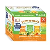Yum-a-Roo’s Club Box – 15 Single Serve Snack Packs (15 X .25 oz)