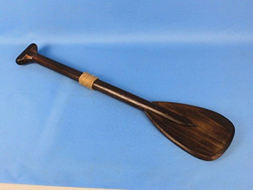 Hampton Nautical Paddle-24-100 Wooden Westminster Rowing Boat Paddle with Hooks 24" Nautical Home Decoration