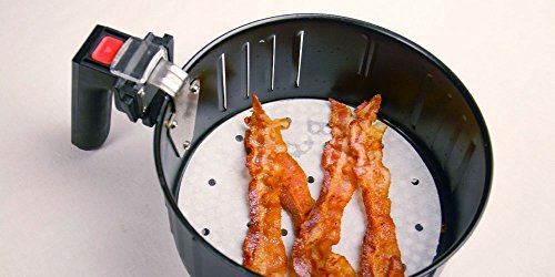 image for GoWISE USA 5.8-Quarts 8-in-1 Air Fryer XL with 1-Pack of Parchment Pap