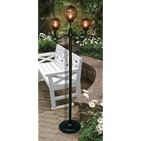 Outdoor Lamp Company (201BRZ) 70 Inch Tall Stem with 3 Globe Economy Street Lamp - Bronze
