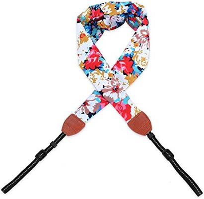 Igingko Scarf Camera Strap for All DSLR Camera Nikon / Canon / Sony / Olympus / Samsung / Pentax / Leica (Peach)
