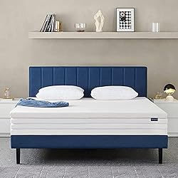 Alloech 10 Inch Queen Size Cooling Gel Memory Foam