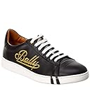 BALLY Winstion Leather Sneaker, 43, Black