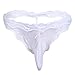 YiZYiF Men's Sexy SISSY Pouch G-string Thongs Lace Soft Panties (X-Large(waistline 28.0-44.0