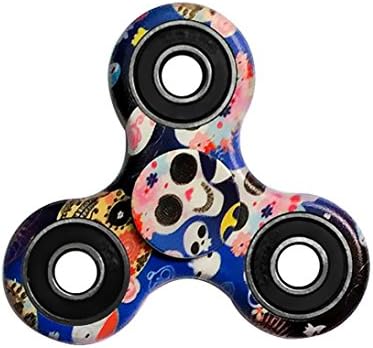 Hansunny Camouflage Army Fire Navy US Flag Jade Anti-stress EDC toy Fidget Hand Spinner Stress Reducer Focus Toy (h)