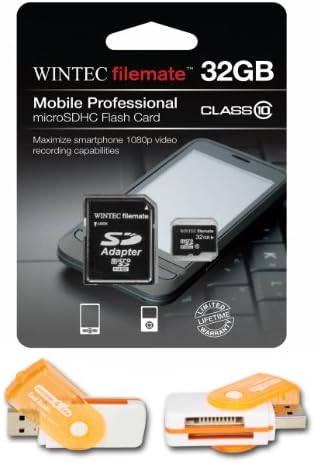 32GB MicroSDHC Class 10 High Speed Memory Card. Perfect Fit For LG XENON GR500 BANTER AX265 phone. A free Hot Deals 4 Less High Speed all in one Card Reader is included. Comes with.
