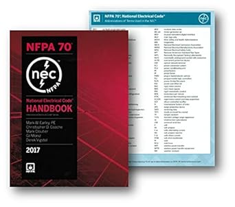 Nfpa 70 National Electrical Code Nec Handbook Hardcover 2017 Edition Amazon Com Industrial Scientific