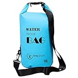 TMLSPORT Waterproof Dry Bag (Light Blue, 20L)