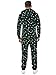 Tipsy Elves Unisex Cozy Christmas Lights Jumpsuit - Ugly Christmas Sweater Party Adult Cozy Onesie