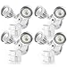 Amico 4 Pack LED Flood Light Outdoor Motion Sensor Light , Dual-Head 5000K Daylight White 2550 Lumens IP65 Waterproof, ETL Security Lights Motion Outdoor