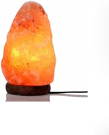 RD Lane Himalayan Salt lamp, Natural Hand Carved Crystal Himalayan Air Purifier Crystal Salt Lamp With Wood Base, Cable and Bulb( 1-2KG )