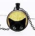 Trenro Cute Peeking Black Cat Necklace – Hypoallergenic Alloy Pendant with Adjustable Chain – Whimsical Cat Lover Gift & Halloween Jewelry
