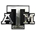 FANMATS 60377 Texas A&M Aggies Molded Chrome Plastic Emblem