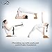 JBM Yoga Blocks 2 Pack with Strap, Cork Block 2 Pack EVA Foam Yoga Bricks Set,Stretch Blocks (Cork)