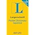Langenscheidt Pocket Dictionary Japanese (Langenscheidt Pocket Dictionaries)