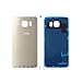 ePartSolution_Samsung Galaxy S6 G920 G920F G920A Housing Battery Door Back Cover Glass Only Gold Color Replacement Part USA Seller