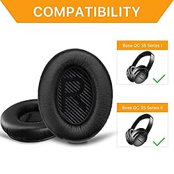 YOCOWOCO Ear Pads Cushions for Bose QC35/ QC35II