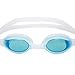 MAIMAI Menprofessional Protection of Swimming Glasses, Sealed Watertight, Glasses Protection Equipment + Nasal Congestion + earplugs，Swim Goggles,Anti-Fog & UV (White)