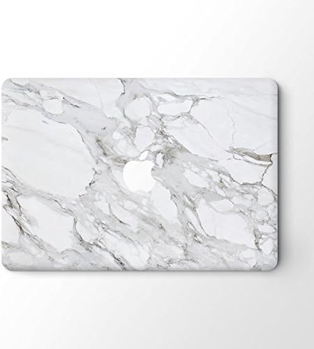 MacBook Pro-New13" Top Skin Cover Vinyl Sticker Laptop Skin Decal - Light Grey Marble / Granite (Pro-New)