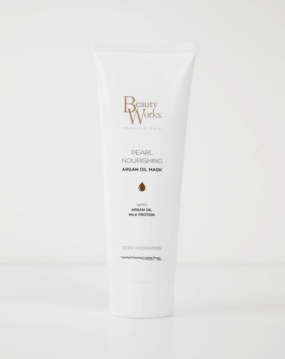 Beauty Works Pearl Nourishing Argan Oil Mask 250ml Milk Protein Deep