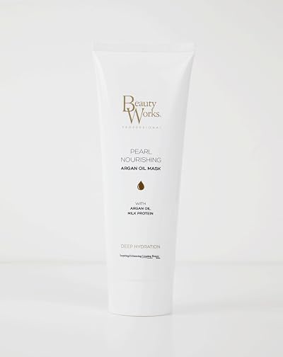 Beauty Works Pearl Nourishing Argan Oil Mask 250ml Milk Protein Deep