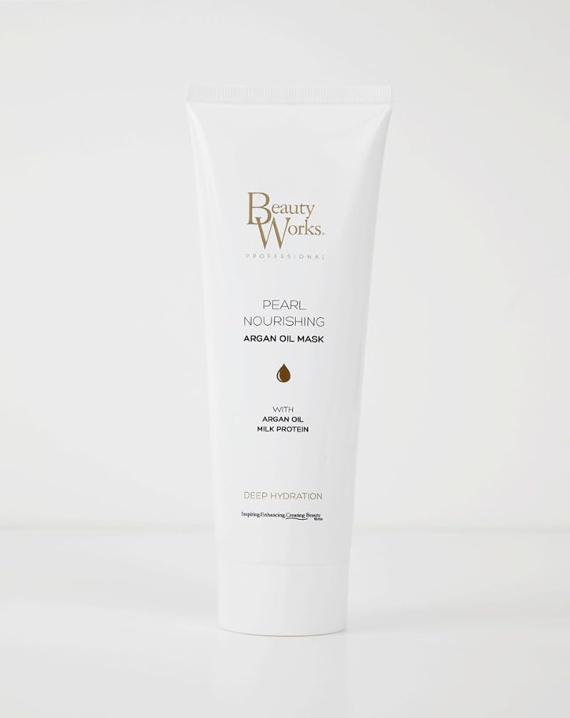 Beauty Works Pearl Nourishing Argan Oil Mask 250ml Milk Protein Deep
