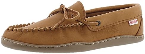 SoftMoc Men's Rubber Sole Moosehide Moccasin Cork 10 M US