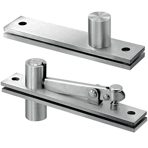 Door Pivot Hinges 360 Degree Rotation Heavy Duty Hinges for Wood Doors