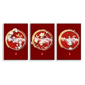 3 Panel Chinese Traditional Palace Pictures Home Wall...