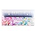 ONE PIX Brush Pens, 24 Colors for Brush Markers with Flexible Nylon Brush Tips, Vibrant coloring markers for Calligraphy, Coloring, Drawing for Adults Kids