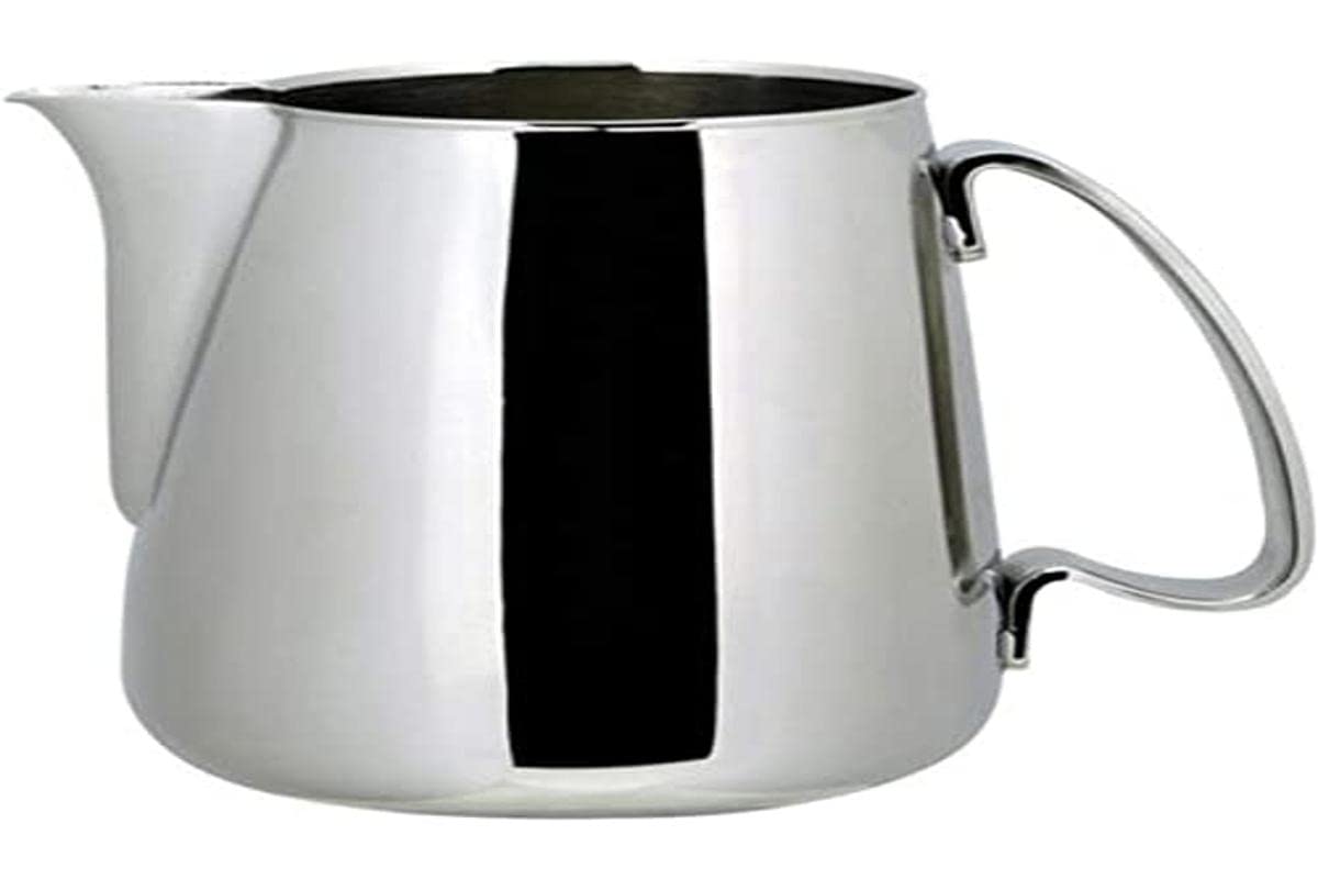 ILSA Anniversary Milk Jug, 18/10 Stainless Steel, Capacity 75 cl, 9 Cups