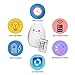 Elfeland Children Night Light LED Cute Silicone Cat Lamp 12+1 Colors/6 Lighting Modes/USB Rechargeable/Timing Off Remote&Tap Control Night Light for Kids Nursery Baby Bedroom Living Room Birthday Gift