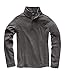 THE NORTH FACE Women Glacier Quarter Zip - TNF Dark Grey Heather & TNF Black - L