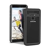 meritcase Samsung Galaxy Note 9 Waterproof Case, Galaxy Note 9 IP68 Waterproof Shockproof Dustproof Childproof Case with Sensitive Touchscreen and Kickstand for Swimming/Diving/Surfing/Boating