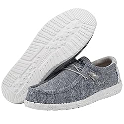 Hey Dude Men's Wally Stretch Cobalt Size 14