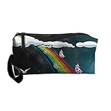 Kla Ju Portable Pencil Bag Purse Pouch Cartoon