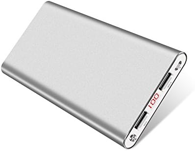 Polanfo 20000M Power Bank 12000mAh External Battery for Smartphone & Tablets(Silver)