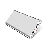 Polanfo 20000M Power Bank 12000mAh External Battery for Smartphone & Tablets(Silver)