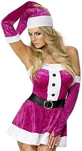 Christmas Performance Dresses Santa Claus Role Playing Dress (Red)