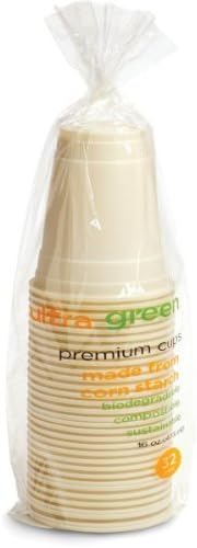 ULTRA GREEN CUP COLD 16Z, 24 PC