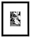Americanflat 11x14 Picture Frame with Shatter-Resistant Glass - Use as 5x7 Frame with Mat or Display 11x14 Photo Without Mat - Signature Collection - Picture Frames for Wall Display - Black