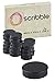 Scribble MAG25mm/20/B Whiteboard & Fridge Magnets - Black 25mm (Pack of 20)
