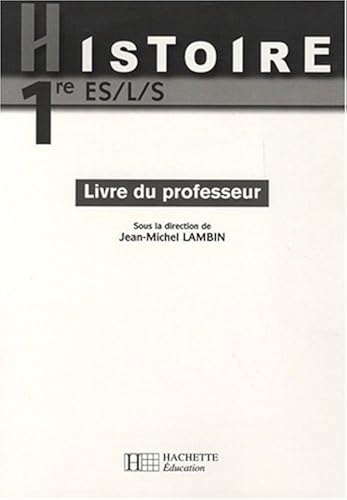 Download Histoire 1e ES, L, S livre du professeur PDF