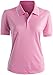 CLOVERY Women's Sport Wear 2-Button Polo Short Sleeve Shirt