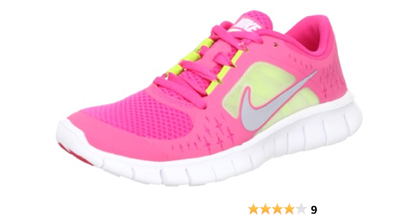 nike free run pink neon