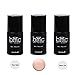 BMC 3pc Tranquil Nude Colored Gel Nail Lacquer w/ Top Base Coat-Oasis Collection
