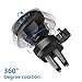 LFJ Magnetic Phone Holder for Car, Car Phone Mount with Adjustable Clamp, Magnet Air Vent Cellphone Stand for iPhone X 8/8s 7 7 Plus 6s Plus 6s 6 SE Samsung Galaxy S8 Plus