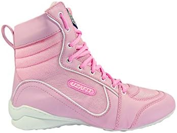 Uzafit Victoria Bodybuilding Weightlifting CrossFit Boxing Shoe Sneaker Light Pink Women's 7.5